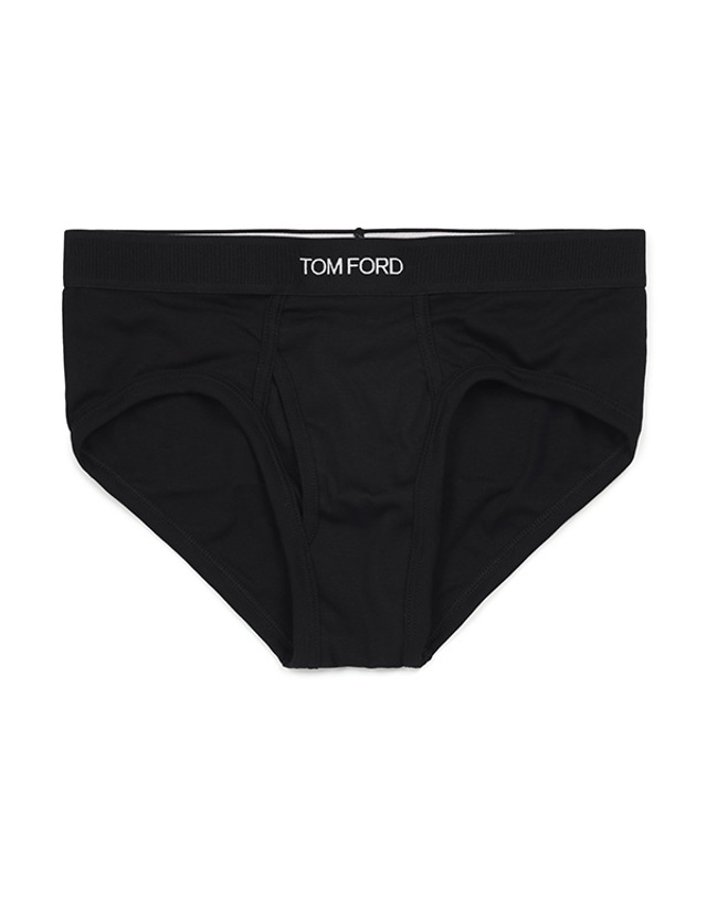톰포드 톰포드 블랙 로고 브리프 T4LC1 1040 002 착용컷