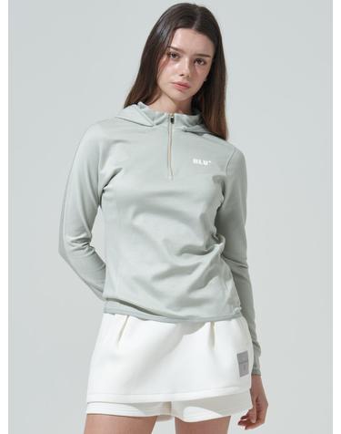[BLUDOT] ROUNDING HOODIE_GN