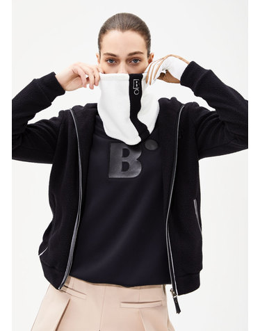 [BLUDOT] REVERSIBLE NECK WARMER_WH