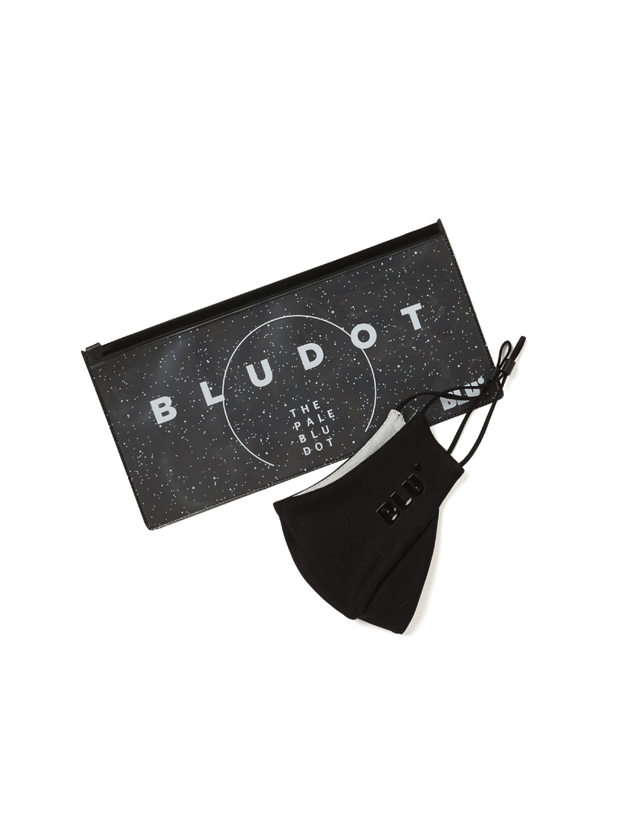 블루닷 [BLUDOT] WAPPEN MASK_BK (WOMEN) 착용컷