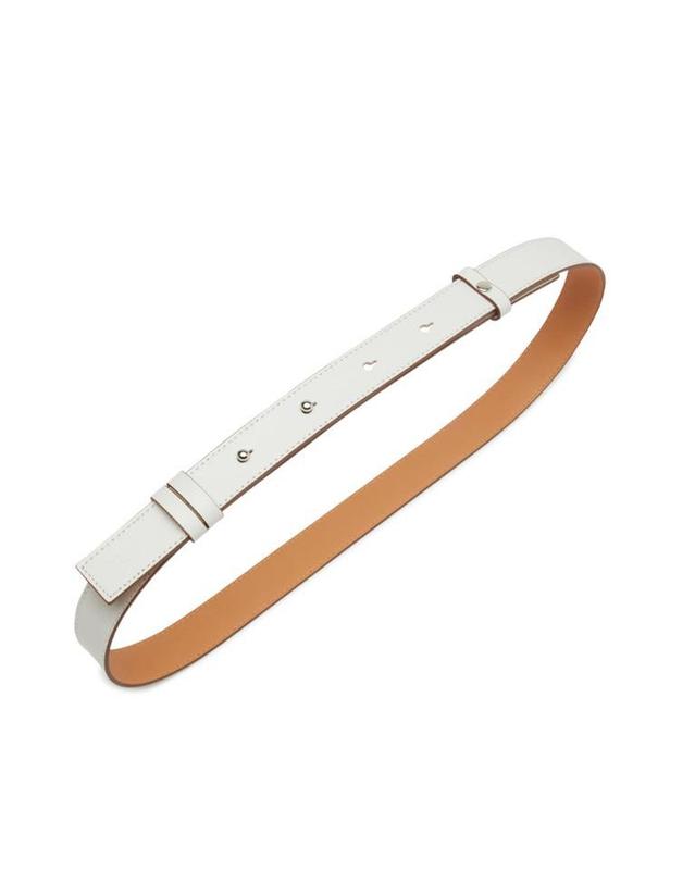 블루닷 [BLUDOT]LEATHER BELT_WH 착용컷
