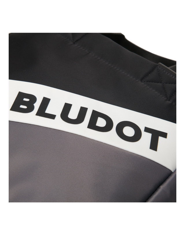블루닷 [BLUDOT] COLOR BLOCK CART BAG_BK 착용컷