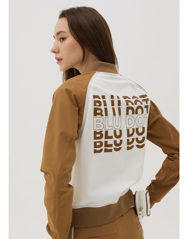 [BLUDOT] 컬러블록 스타디움 점퍼_CM
