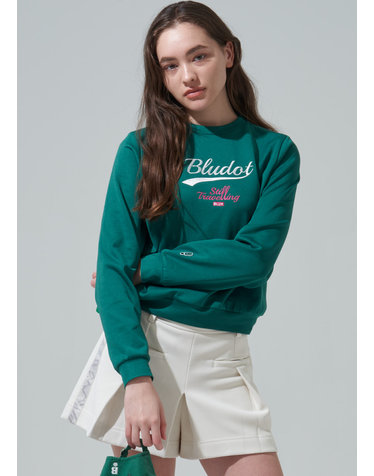 [BLUDOT] 라운드넥 스웻셔츠_GN