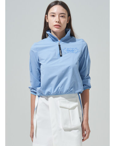 [BLUDOT][썸머필드룩] 스포츠 하프집업 티셔츠_SB