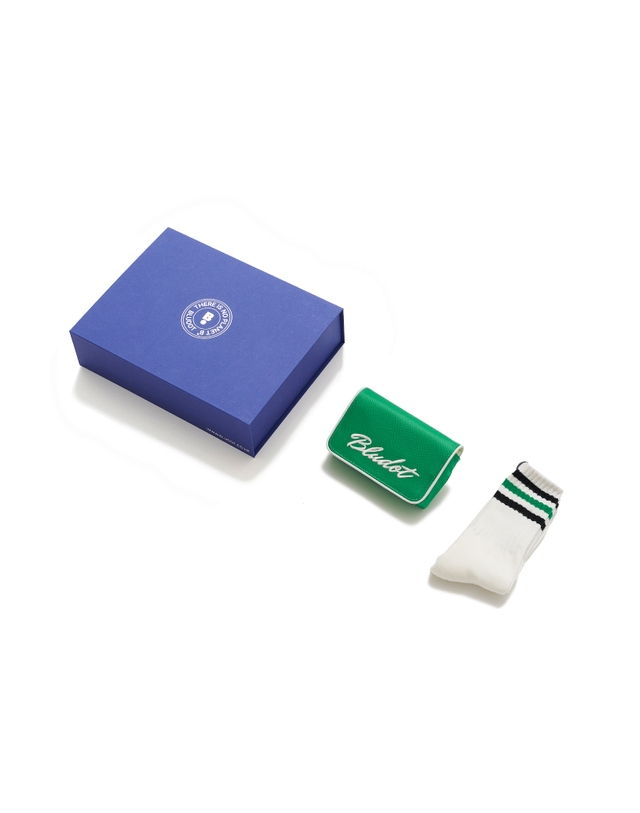 블루닷 [BLUDOT] 블루닷 벨트백+헤비웨이트 양말 세트_GN 착용컷