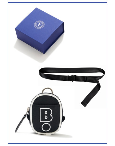 [BLUDOT] 블루닷 볼케이스 + 웨빙벨트 세트_BK