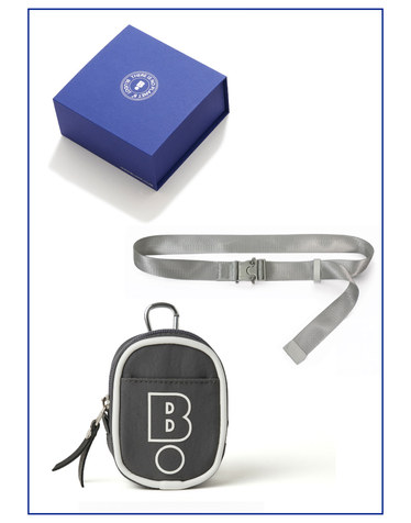 [BLUDOT] 블루닷 볼케이스 + 웨빙벨트 세트_GY