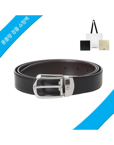[몽블랑] 리버서블 양면 벨트 114412  [정품쇼핑백]