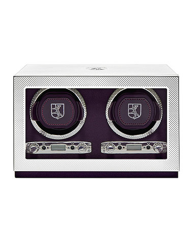 [공식수입정품] 울프1834 190004 실버 2구 공용 워치와인더