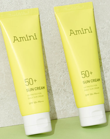 아미니 데일리 저자극 수분 콜라겐 선크림 50ml(SPF50+) 2개