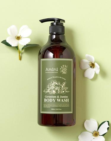 대용량 바디워시 플라워 테라피 제라늄앤자스민 1000ml