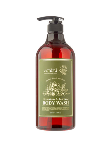 바디워시 플라워 테라피 제라늄자스민 500ml