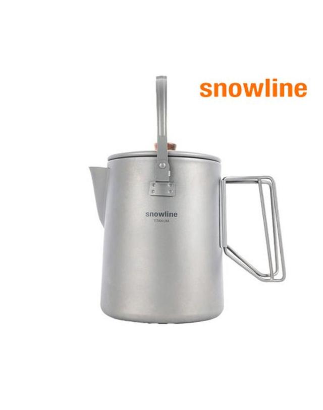 스노우라인 스노우라인 티타늄 주전자 1.5L 285g 캠핑 휴대용 착용컷