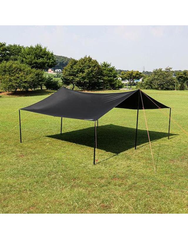 스노우라인 스노우라인 렉타 블랙 타프 스킨 블랙코팅 착용컷