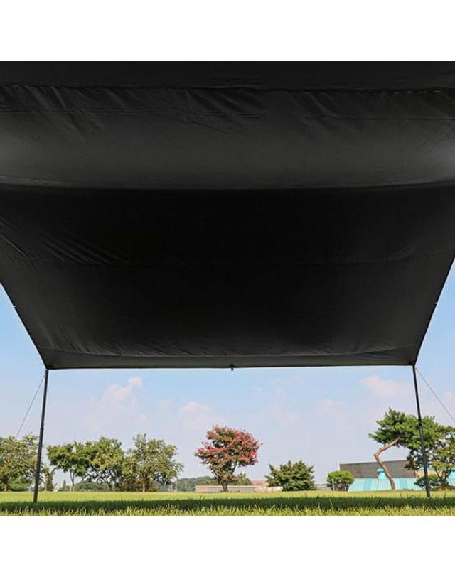 스노우라인 스노우라인 렉타 블랙 타프 스킨 블랙코팅 착용컷