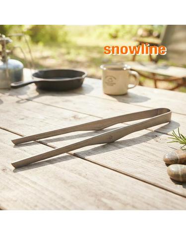 스노우라인 티타늄 BBQ 집게 캠핑 등산 팩패킹 바베큐 고기