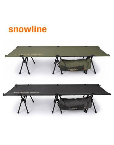 스노우라인 캠핑코트 와이드 야전침대 더넓은 폭 70cm 내하중 120kg