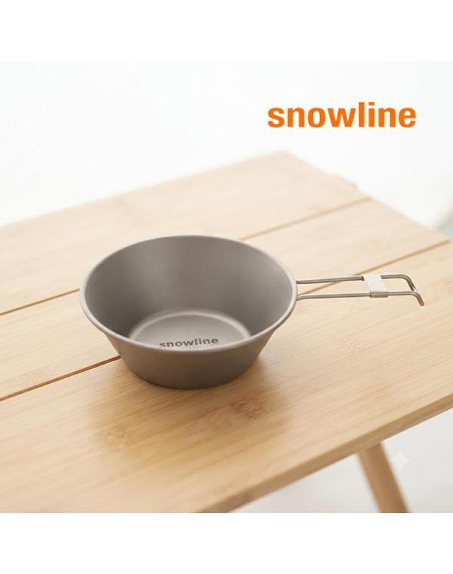 스노우라인 스노우라인 티타늄 시에라컵 300ml 캠핑컵 등산컵 착용컷