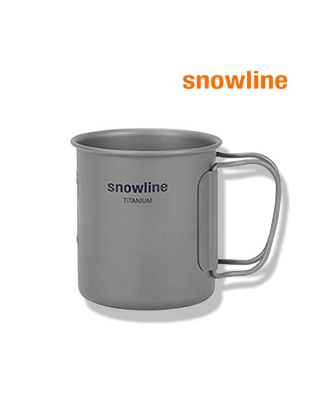 스노우라인 스노우라인 티타늄 머그컵 300ml 캠핑컵 등산컵 착용컷