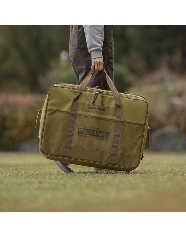 카즈미 카즈미 필드 멀티 백 70L 캠핑가방 캠핑백 착용컷