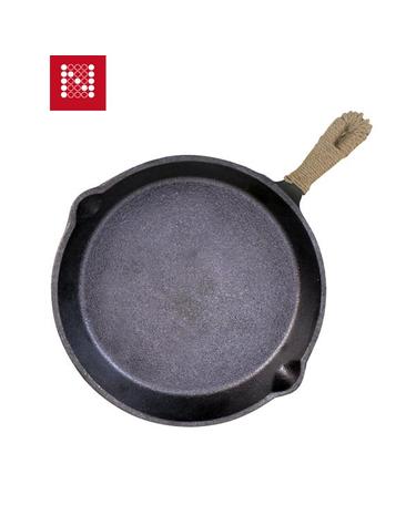 노마드 통주물 무쇠팬 25cm 더치팬 더치오븐 주물팬