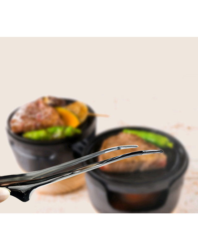 노마드 노마드 핀셋 고기집게 28 백패킹 캠핑 BBQ집게 착용컷
