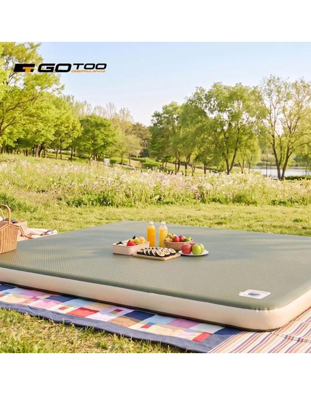 고투 고투 에어리움 에어매트 4인용 200X240 TPU 이중공간지 캠핑매트 착용컷