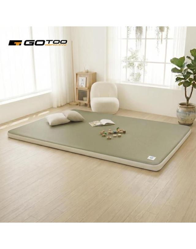 고투 고투 에어리움 에어매트 5인용 200X300 TPU 이중공간지 캠핑매트 착용컷