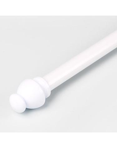 커튼봉 캐슬화이트 15mm 3size