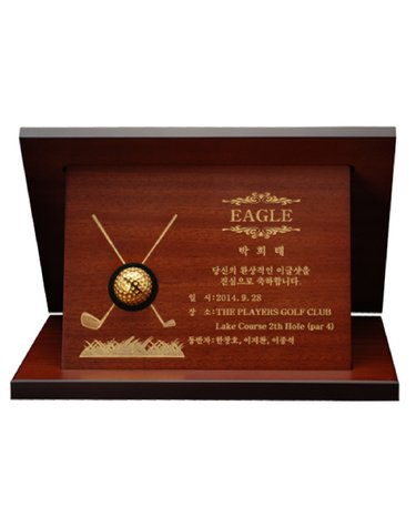 순금 골프공 상패 11.25g 24k 홀인원 이글 싱글 우승 기념선물