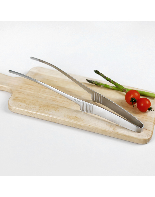 리본제이 무디타 304 스텐 고기집게 29cm / 바닥에 닿지않는 요리용 셀러드용 다용도 집게 착용컷
