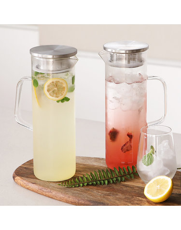 프리미엄 비커유리물병 1.1L X 2P 세트