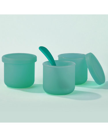 폼폼 반투명 실리콘 밀폐용기 275ml 3P세트