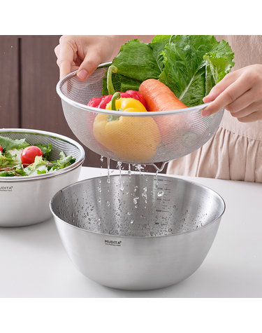 무디타 올스텐 믹싱볼 & 채반 2종 세트 24cm (대/3300ml)