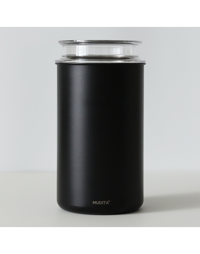 리본제이 무디타 스텐 이중 잠금 진공 캐니스터 원두 보관용기 1400ml / 소분 밀폐용기 착용컷
