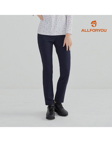 [올포유] [모델착장] 여성 허리 시보리 포인트 세미스키니 팬츠 AWPTL7171-915
