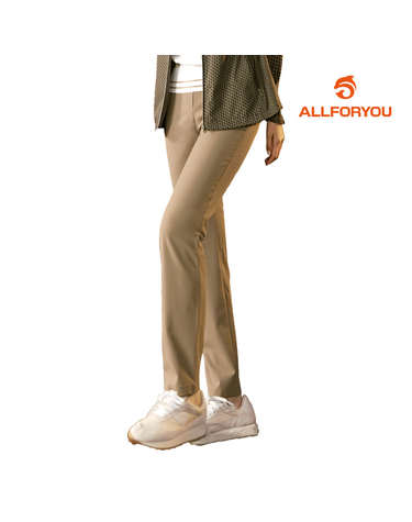 [올포유] [모델착장] 여성 허리 시보리 포인트 세미스키니 팬츠 AWPTL7171-509