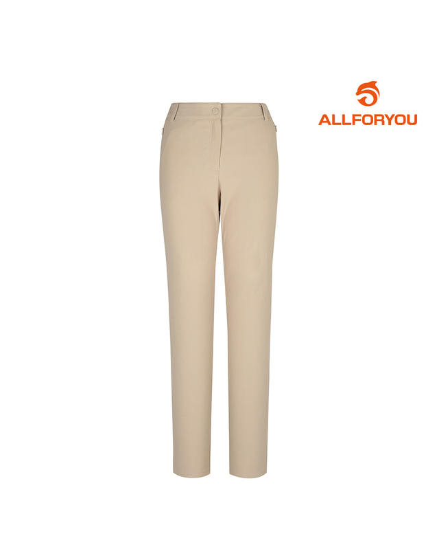 올포유 [올포유] [모델착장] 여성 프리미엄 세미스키니 팬츠 AWPTL2329-509 착용컷