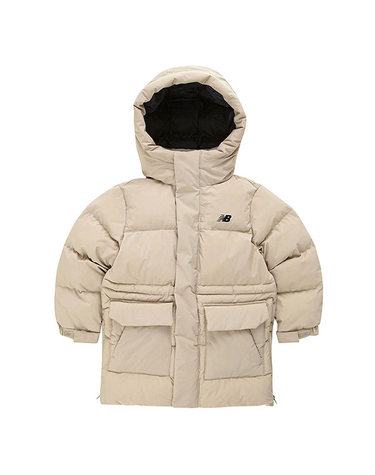 국내매장판 뉴발란스 아동패딩 키즈 에센셜 유니 미디 패딩점퍼 NK9PEB103U-BEIGE P2510
