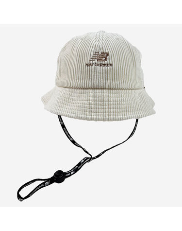 국내매장판 뉴발란스 키즈 코듀로이 버킷햇 NK8BBF105U-IVORY P2602 아동모자