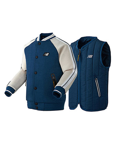 뉴발란스 키즈 디터처블 야구점퍼 NK9D91304U-BLUE P2303
