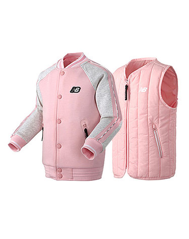 뉴발란스 키즈 디터처블 야구점퍼 NK9D91304U-PINK P2303