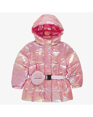 뉴발란스 아동패딩 키즈 SNOFARI 샤이닝 덕다운점퍼 NK9PC4503G-PINK P2409