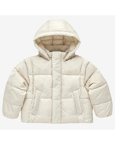 뉴발란스 아동패딩 키즈 덕다운 숏푸퍼 NK9PC4701G-IVORY P2410