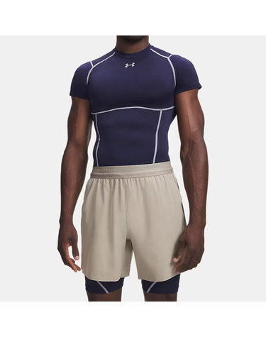 언더아머 야구 HeatGear 엘리트 숏 슬리브 [네이비] 6015382410 B2606