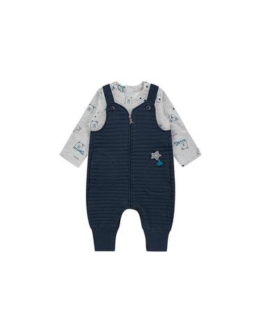 [압소바] 동물 나염 멜빵 SET AU555201