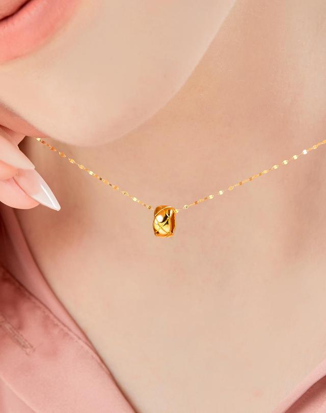 러브넛 [러브넛] 24K 순금 에버레스팅 펜던트+18K GP 체인 SG-1137 착용컷
