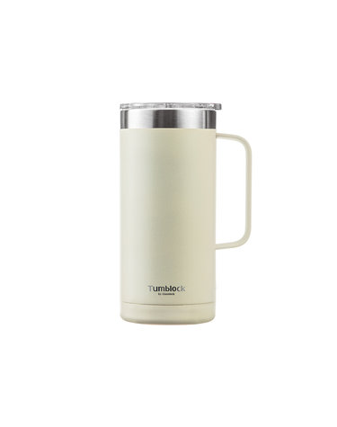 글라스락 텀블락 플레인 머그 텀블러(베이지) 500mL