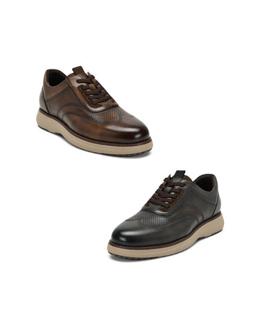 탠디본사 소가죽 남성 스니커즈, 9926032 2color 택1 (3cm)